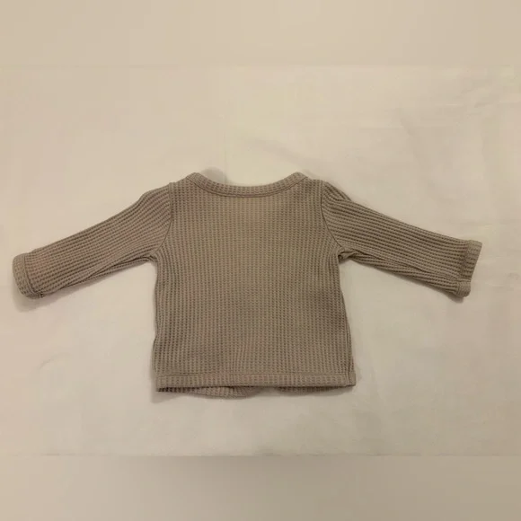 Hanna Andersson pink bunting suit romper fleece 6-12m Carter’s waffle jacket 9m - Picture 6 of 12